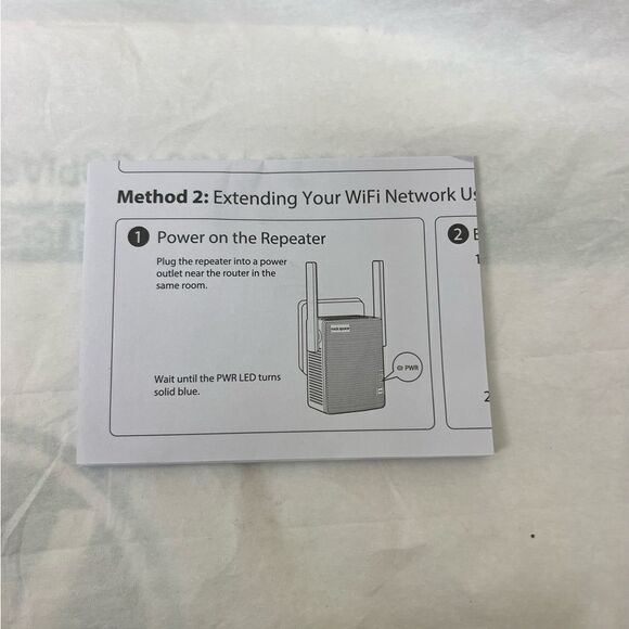 Rock Space AC1200 Dual Band WiFi Repeater with Access Ethernet Port - Black - Picture 3 of 7